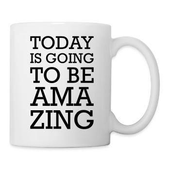 Amazing & Legendary – Statement for HIMYM Fans - Mug - white - Right