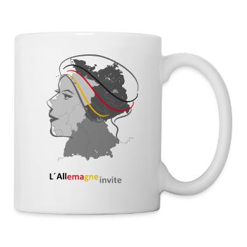 Artistic Germany Contour - Mug - white - Right