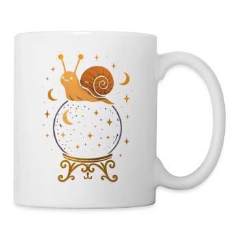 Star-like snail in the Magic Crystal - Mug - white - Right