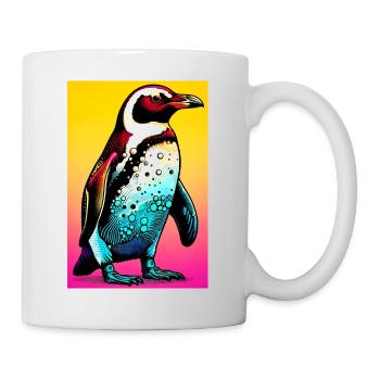 pingouin - Mug blanc - blanc - Droite