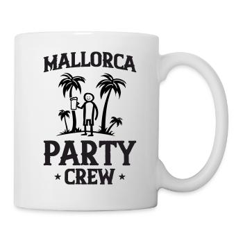 Mallorca Party Crew - Mug blanc - blanc - Droite