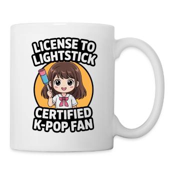 K-Pop Fan Lightstick Korea - Mug - white - Right