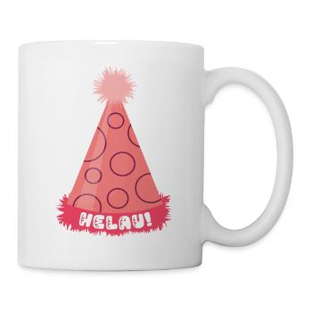 Helau Carnival Hat Party Hat Carnival - Mug - white - Right