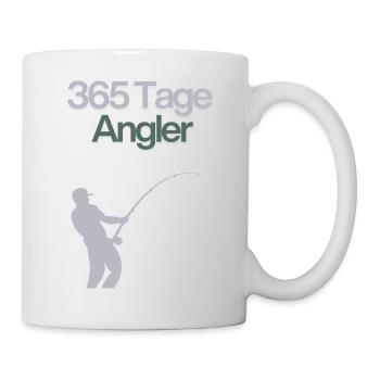 365 Days Angler – Angler Gift - Mug - white - Right