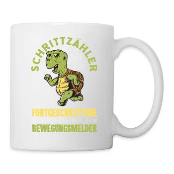 Podomètre? J’utilise le détecteur de mouvement - Mug blanc - blanc - Droite