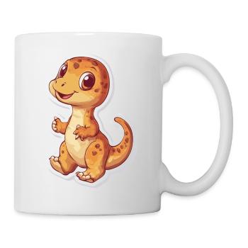 Dinosaurier - Tasse - Weiß - Rechts