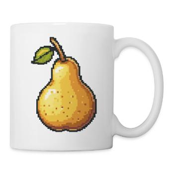 Pixel Bulb Retro Pixel Art - Mug - white - Right