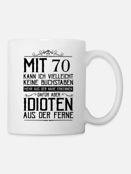 Mehr aus der Ferne erkennen - Tasse - Weiß