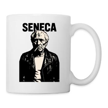 Seneca Stoischer Philosoph Rebell Porträt - Tasse - Weiß - Rechts