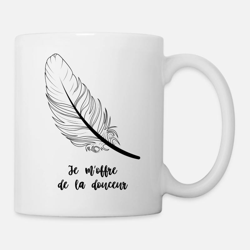 I treat myself to softness - Mug - white