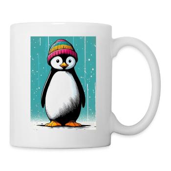 pingouin - Mug blanc - blanc - Droite