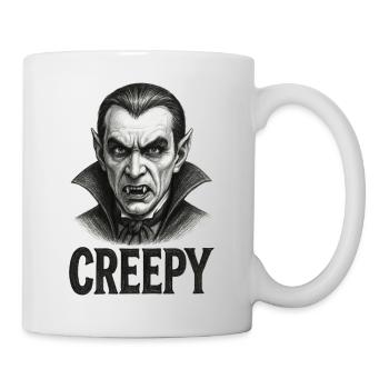 Terrifying Vampire - Halloween - Mug - white - Right