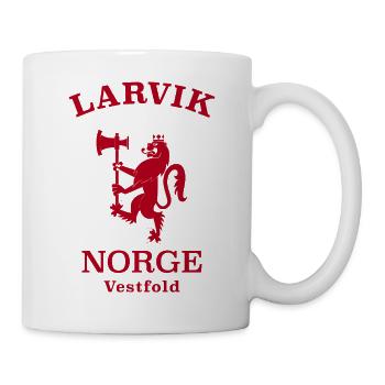 Larvik, Norway, Norway - Mug - white - Right