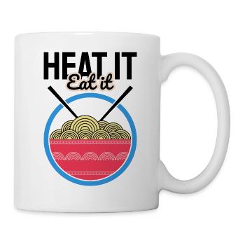 Heat It Eat It Ramen - Mug - white - Right