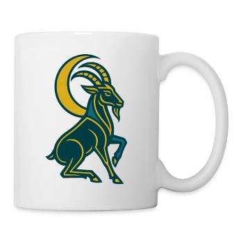 Art Deco Lunar Goat - Mug - white - Right