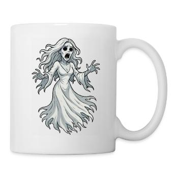 La femme Scream Edvard Munch - Mug blanc - blanc - Droite