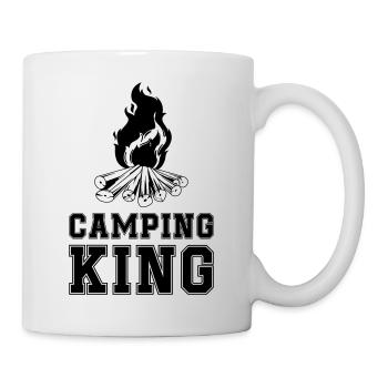 Camping King Campfire - Mug - white - Right