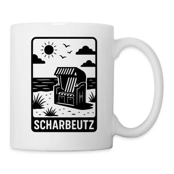 Scharbeutz Meer Ostsee - Tasse - Weiß - Rechts