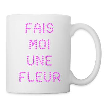 MAKE ME A FLOWER! - Mug - white - Right