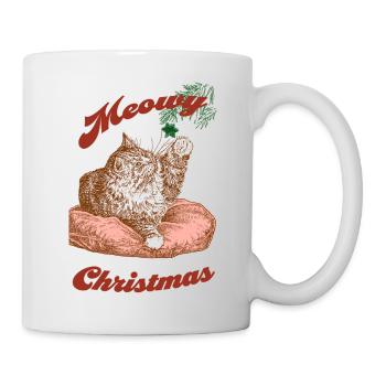 MEOWY CHRISTMAS - Mug - white - Right
