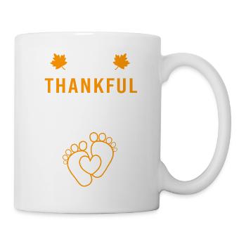 Thanksgiving Gender Reveal Mom-to-be - Mug - white - Right