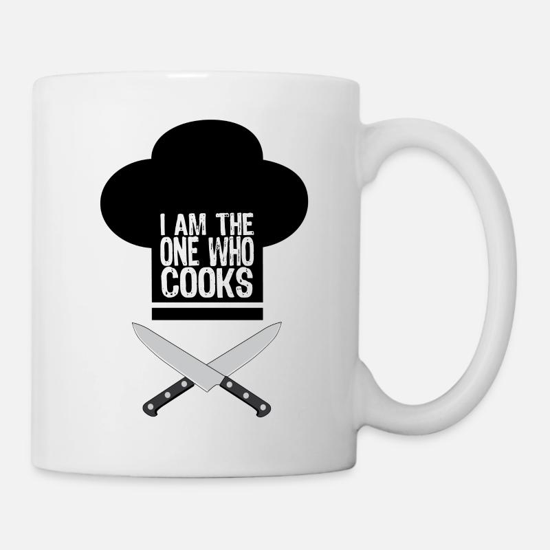 Je suis celui qui cuisine - Mug blanc - blanc