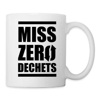 Miss Zero Waste - Tasse - Weiß - Rechts