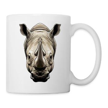 Rhino Illustration - Mug - white - Right