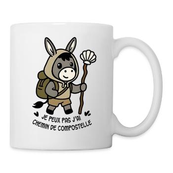 Ich kann nicht, ich habe einen Weg von St. - Tasse - Weiß - Rechts