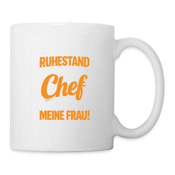 Retraité Âge de la retraite Fin Terrain Cadeau 2025 - Mug blanc - blanc - Droite