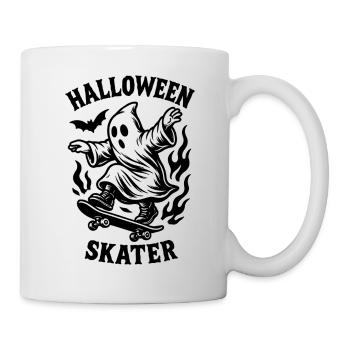 Halloween Skater - Mug - white - Right