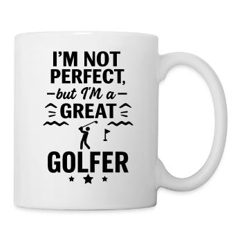 Super golfeur Sport Drôle de Golf - Mug blanc - blanc - Droite