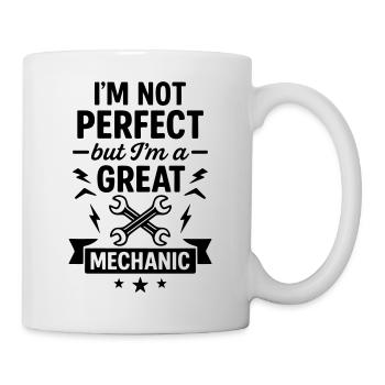Super mechanic workshop - Mug - white - Right