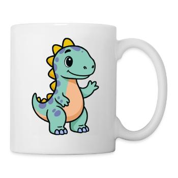 Câlin Little Dino - Mug blanc - blanc - Droite