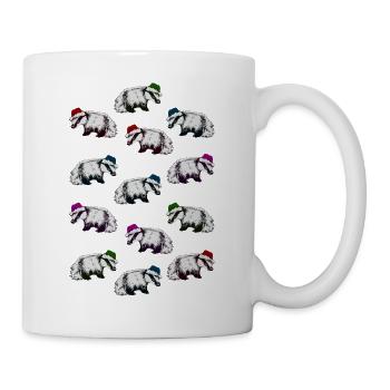 BLAIREAUX DE NOËL - Mug blanc - blanc - Droite