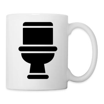 toilet - Mug - white - Right