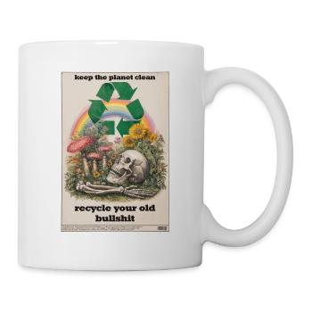 Recycle it! - Tasse - Weiß - Rechts