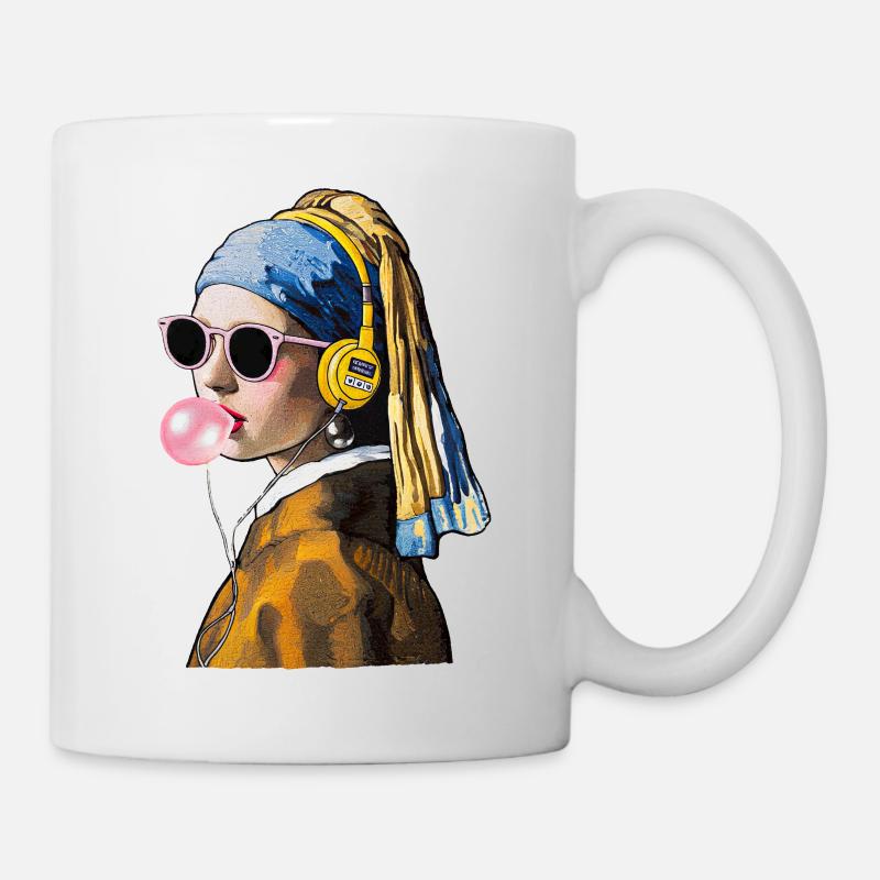 Mädchen Humur - Tasse - Weiß