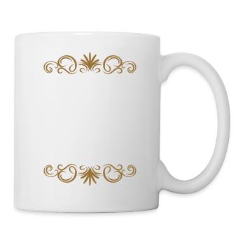 Lustiges Zitat Perceval - Tasse - Weiß - Rechts