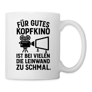 Mental Cinema Screen - Mug - white - Right