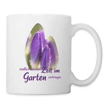 Time in the Garden Purple Blossom Magic Spring Bloomers - Mug - white - Right