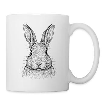 Rabbit Bunny - Mug - white - Right