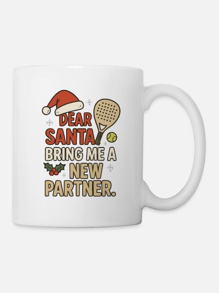 Dear Santa Claus New partner - Mug - white