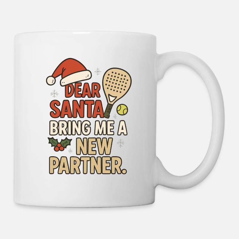 Dear Santa Claus New partner - Mug - white