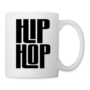 Hip Hop Bold Logo - Mug blanc - blanc - Droite