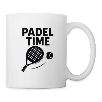 Temps de Padel – Graphismes Paddle & Ball - Mug blanc - blanc - Droite