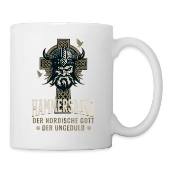 Hammersbald - Dieu viking drôle de l’impatience - Mug blanc - blanc - Droite