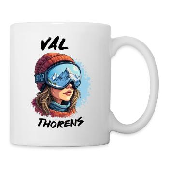 Val Thorens Ski 3 Vallées Haute Resort Europe - Mug - white - Right