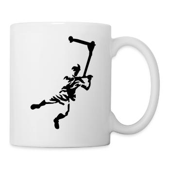 Trottinette - Mug blanc - blanc - Droite