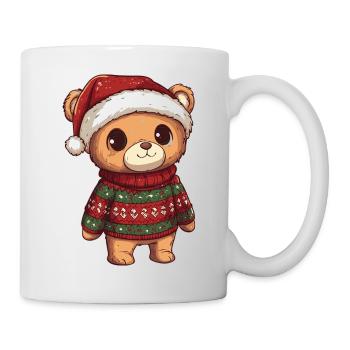 Bear Christmas Xmas - Mug - white - Right